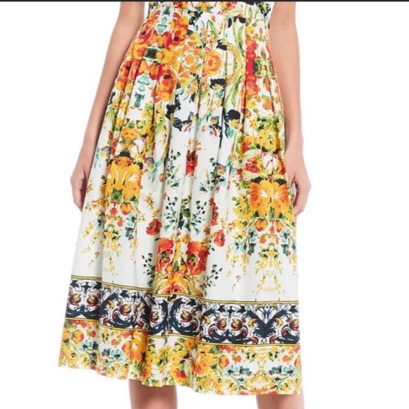 ANTONIO MELANI Dresses & Skirts - Antonio Melani NWT Mary Poplin A-Line Skirt $149